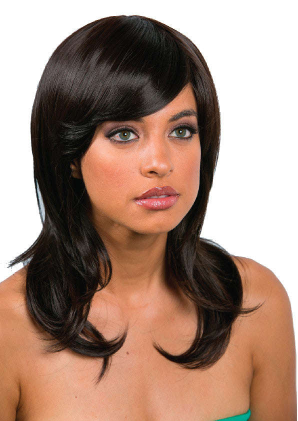 Krissy long wavy lace front wig