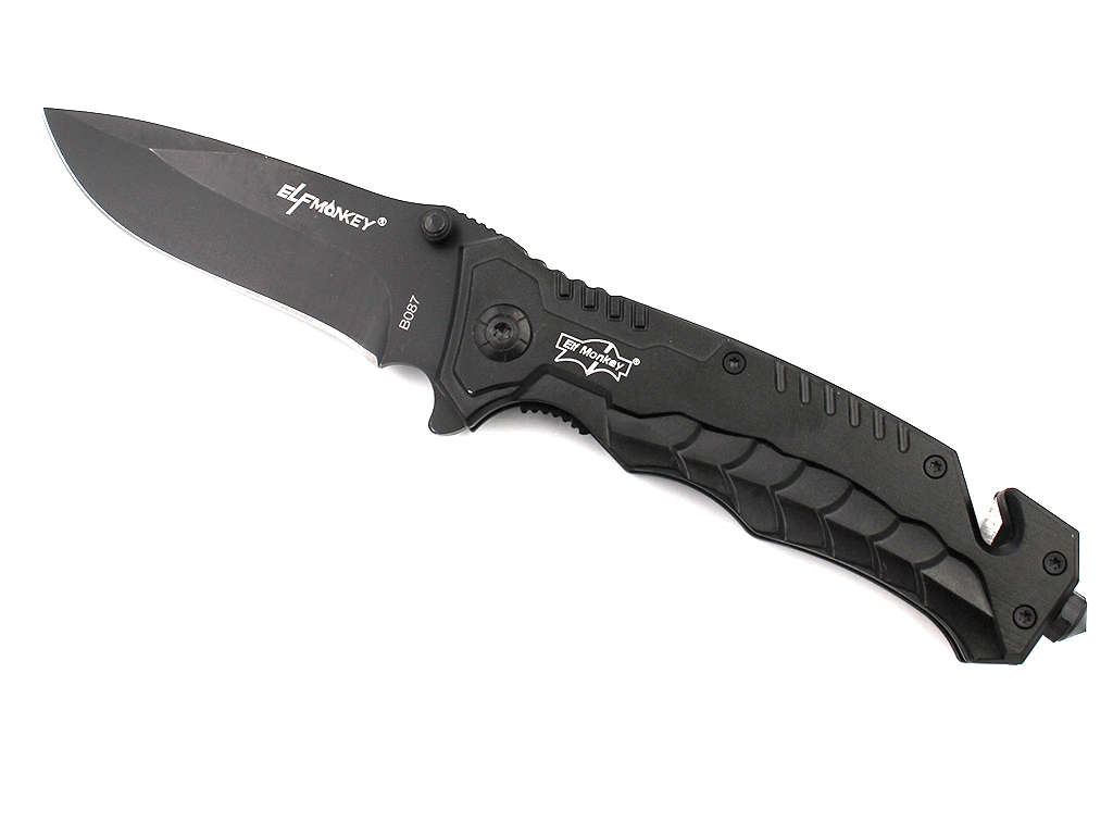 Elf black mechanic knife