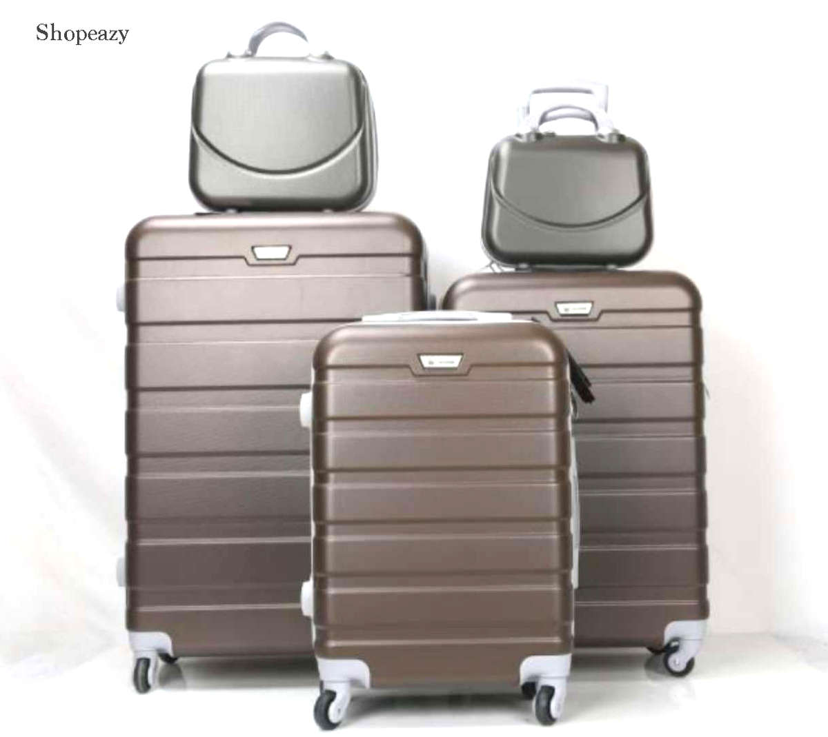 Luxury ABS 5 Piece Luggage Set
