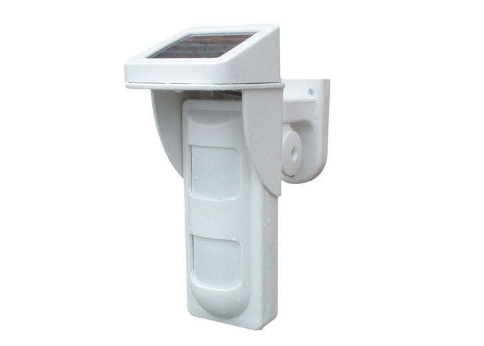 PIR100D Intelligent wireless solar outdoor motion detector  For home Secure Alarm System