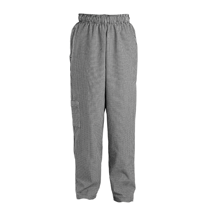 Chef Baggy Pants - Black/White / L