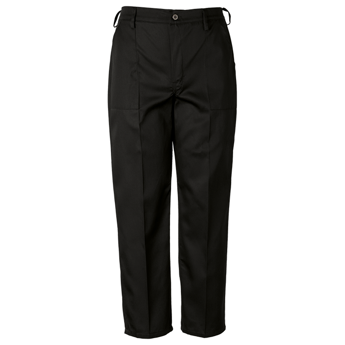 BARRON Budget Poly Cotton Conti Trouser - Black / 42