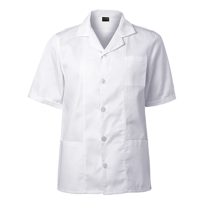 Multifunctional Short Sleeve Lab Coat - S