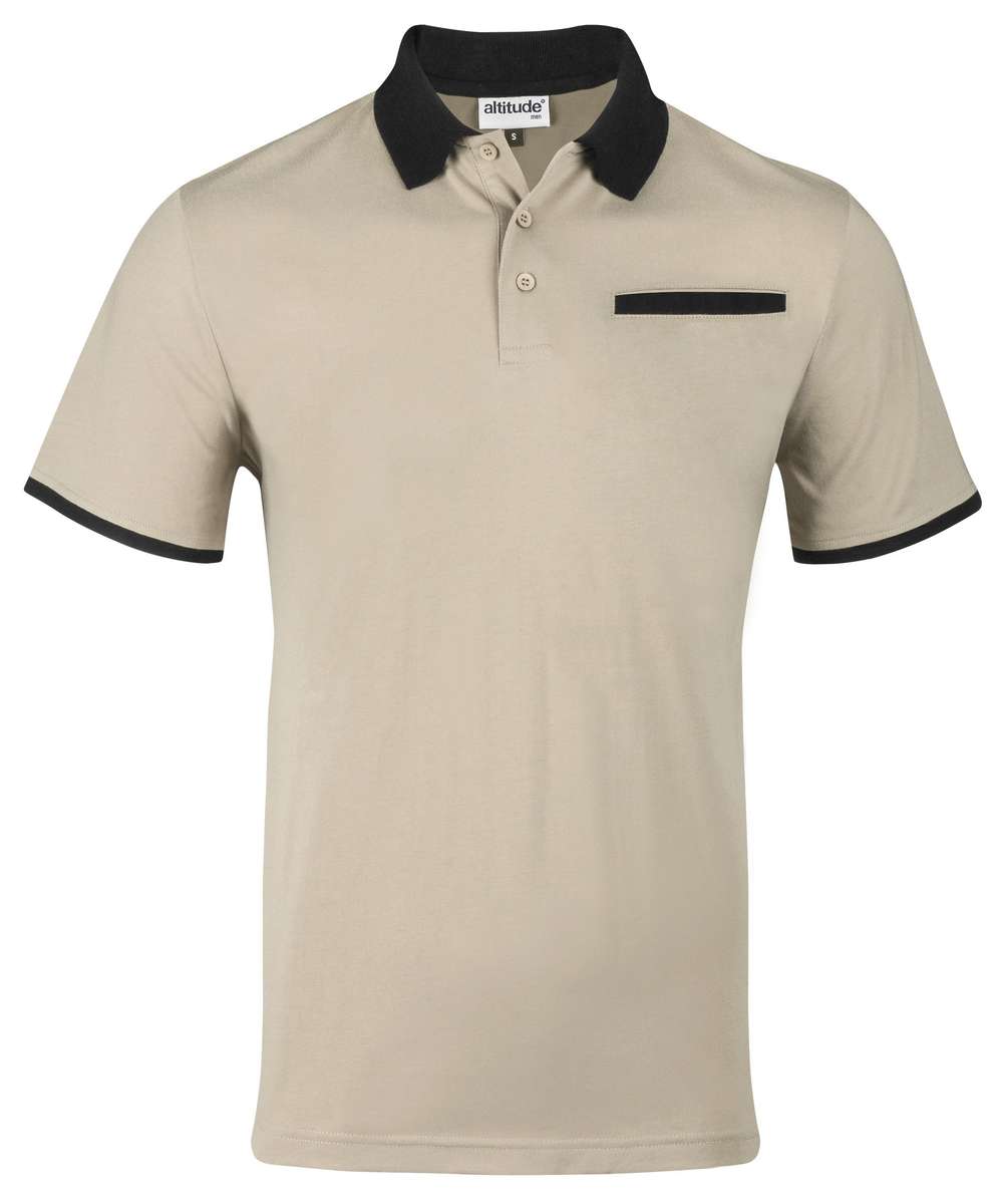 ALTITUDE - Caliber Gents Golfer - Stone/Black / XL