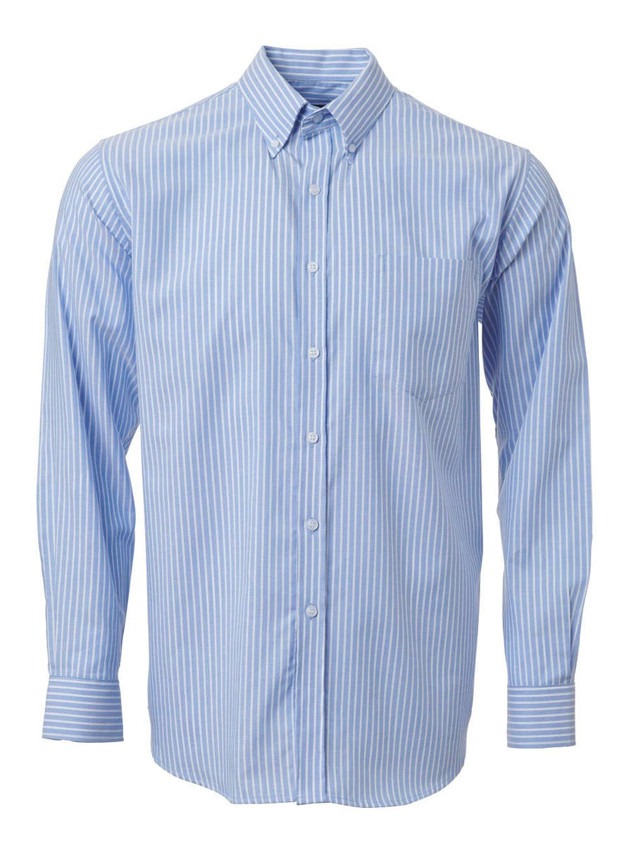Mens Reece L/S Shirt - Sky / 3XL