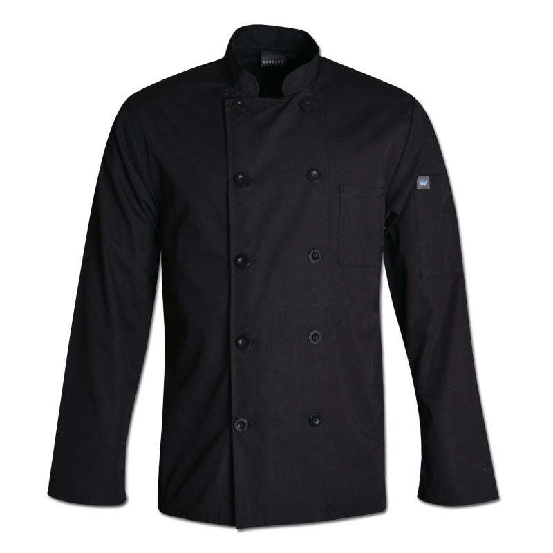 VANGARD Gordon Chef Jacket - Black / L