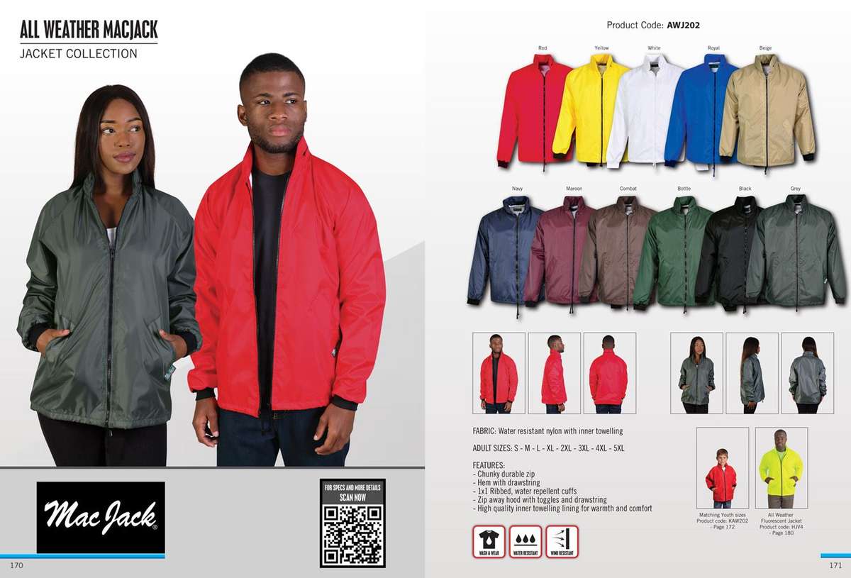 MAC JACK - All Weather Macjack - White / 2XL