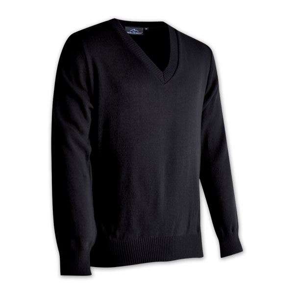 HIGHLAND BROOK - Mens Classic Long Sleeve Jersey - Black / L