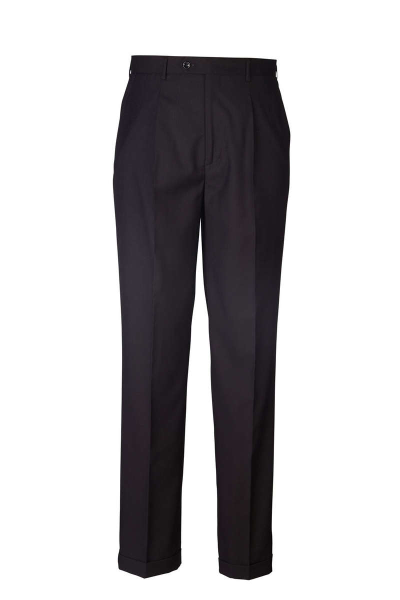 CARLO GALUCCI - Mens Byron Formal Trouser - Black / 50