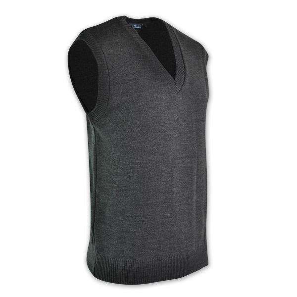 HIGHLAND BROOK - Mens Classic Sleeveless Jersey - Charcoal / M