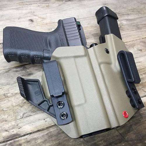 IWB Appendix Carry Kydex Holster [CUSTOM ORDER] - Glock 19/23/32 / Right Handed / Green