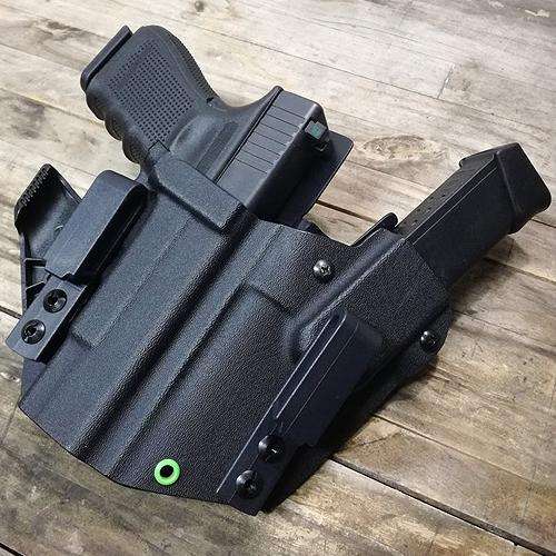 IWB Appendix Carry Kydex Holster [CUSTOM ORDER] - Glock 19/23/32 / Right Handed / Green