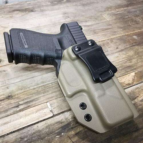 IWB Kydex Holster - Left Handed / Smith & Wesson Shield / Black
