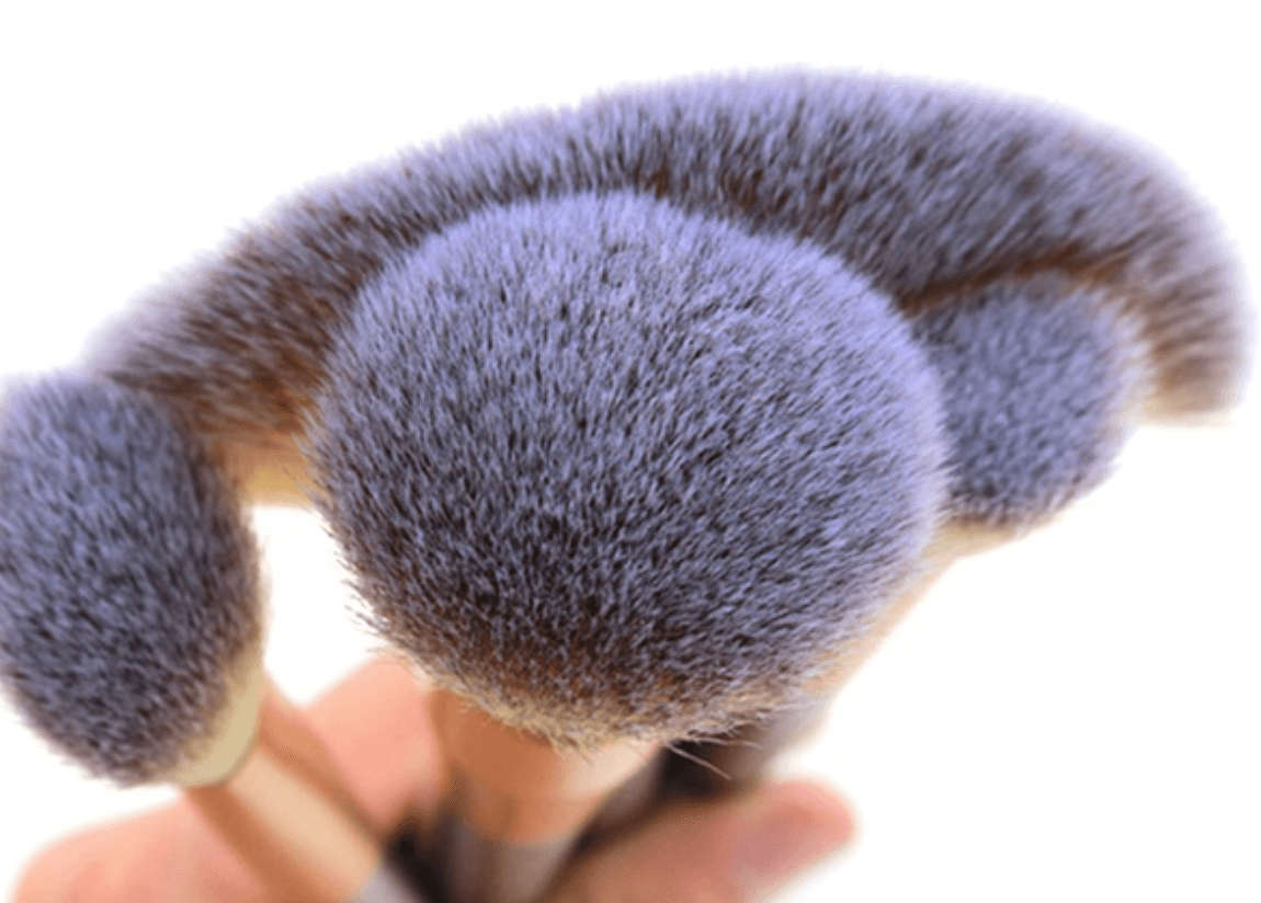 24 Piece Champagne Gold Makeup Brushes Set