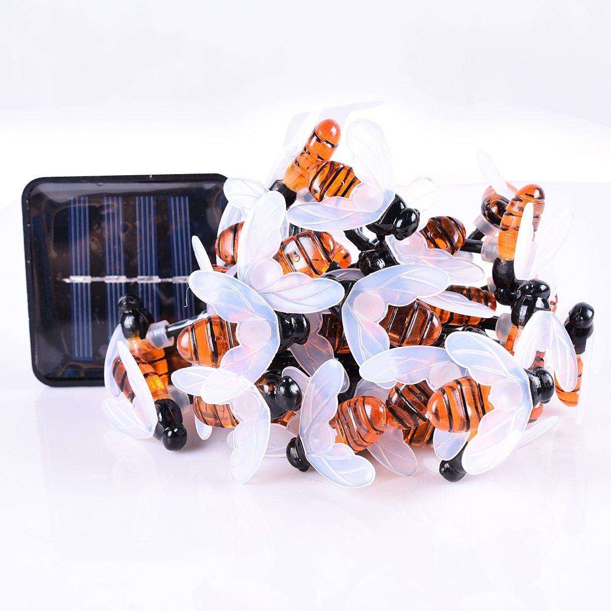 30 LED Honey Bee Solar lights