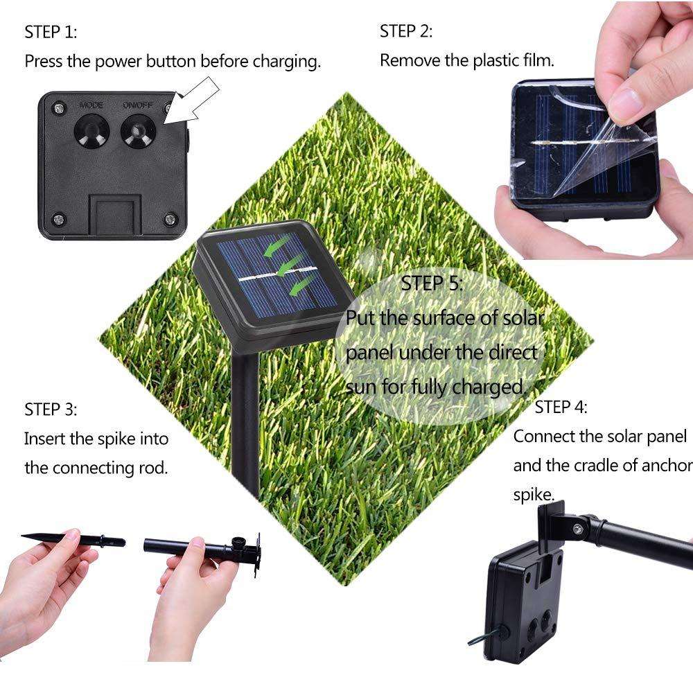 30 LED Honey Bee Solar lights