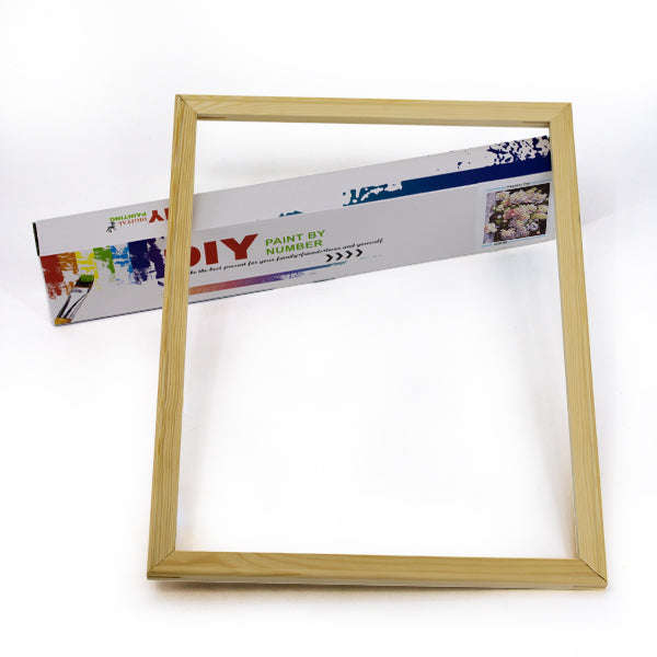 Adult Paint by Numbers with Frame - Pastel Purity