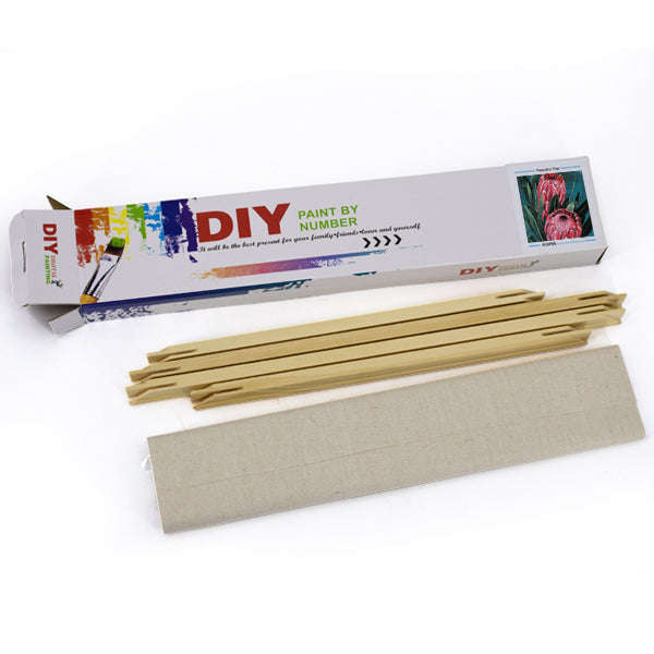 Adult Paint by Numbers with Frame - Protea Pair