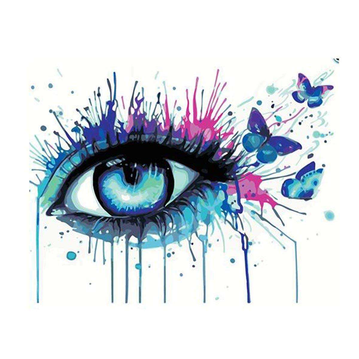 Adult Painting by Numbers - Eye of the Beholder