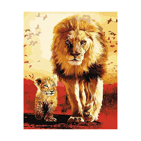 Adult Painting by Numbers - Like Father, Like Son