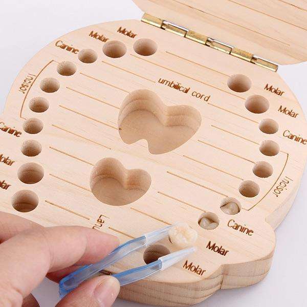 Baby Tooth Keepsake Box - For Girl