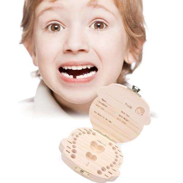 Baby Tooth Keepsake Box - For Girl