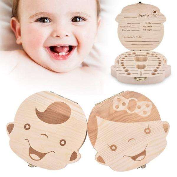 Baby Tooth Keepsake Box - For Girl