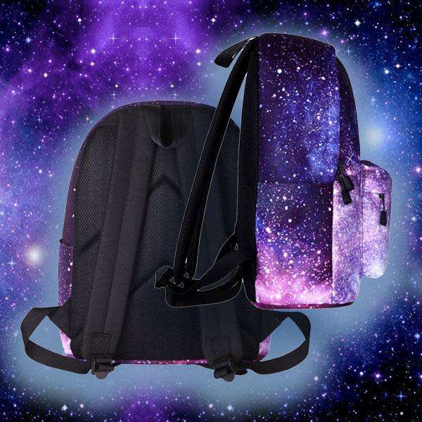 Students Galaxy Backpack - Galaxy Printed