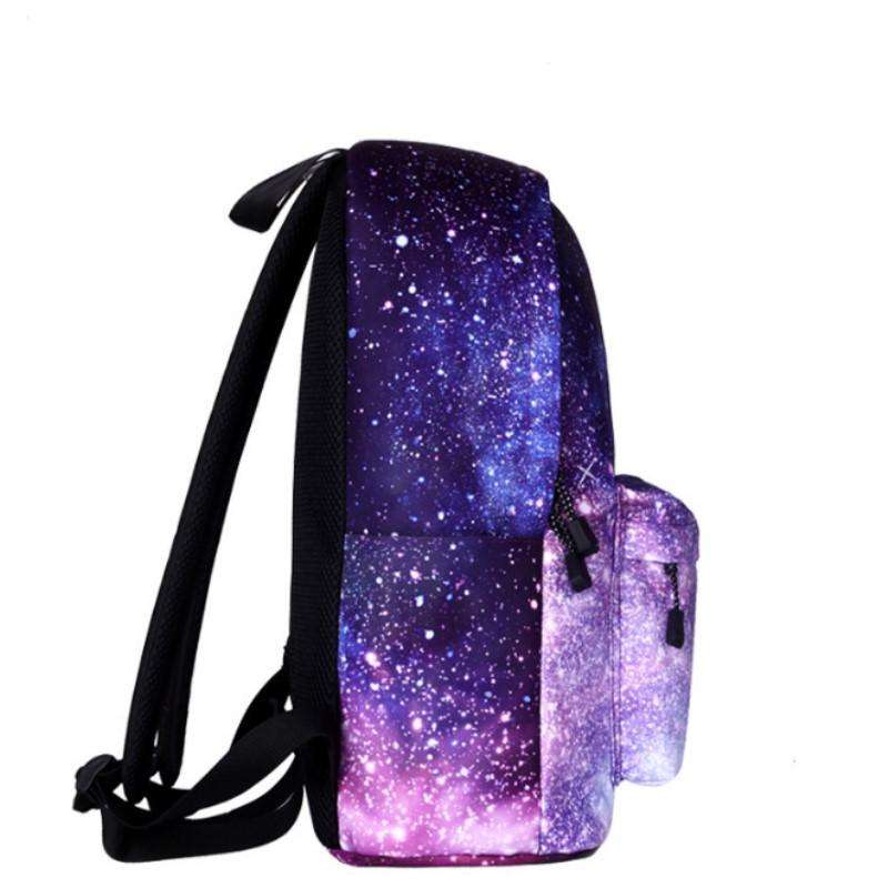 Students Galaxy Backpack - Galaxy Printed