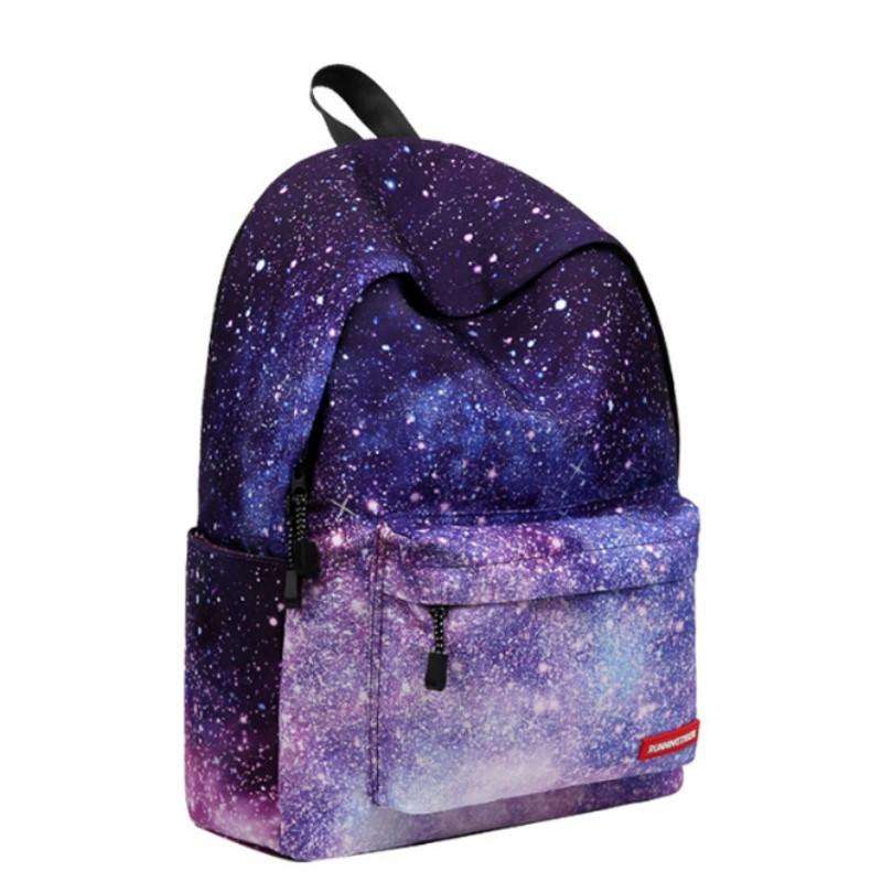 Students Galaxy Backpack - Galaxy Printed