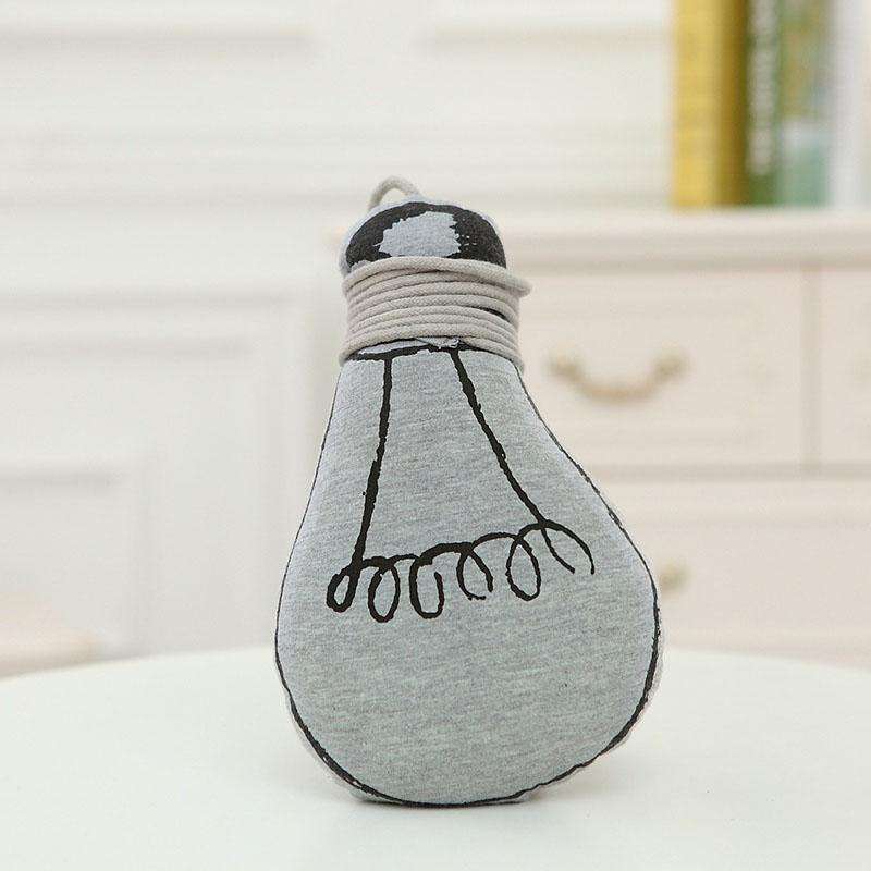 Glow In The Dark Plush Toy - Bulb