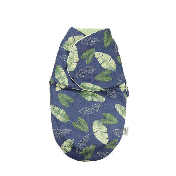 Iconix Sleeping Sack Stroller Blanket - Green Leaf