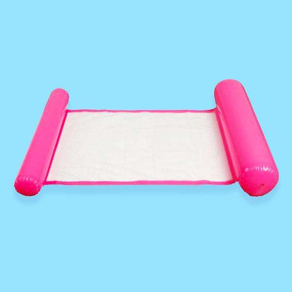 Inflatable Pool Hammock - Sky Blue, Royal Blue, Orange, Yellow or Hot Pink