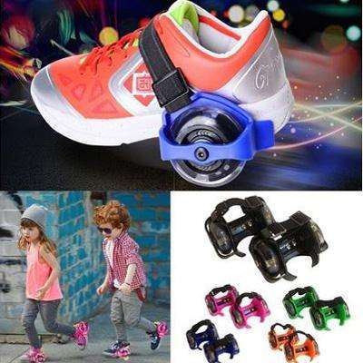 Kids  Flashing Roller- Flashing Heel Skate - Blue