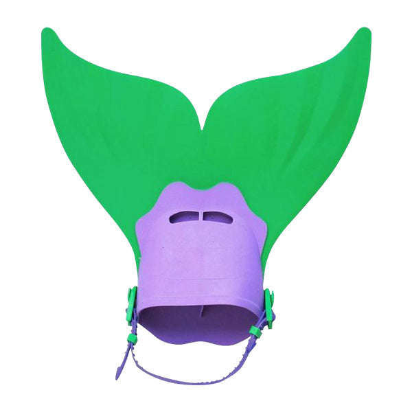 Kids Mermaid Swim Flipper - Blue
