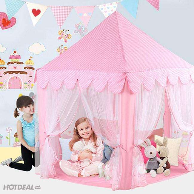 Kids Pretend Play Tent - Pink