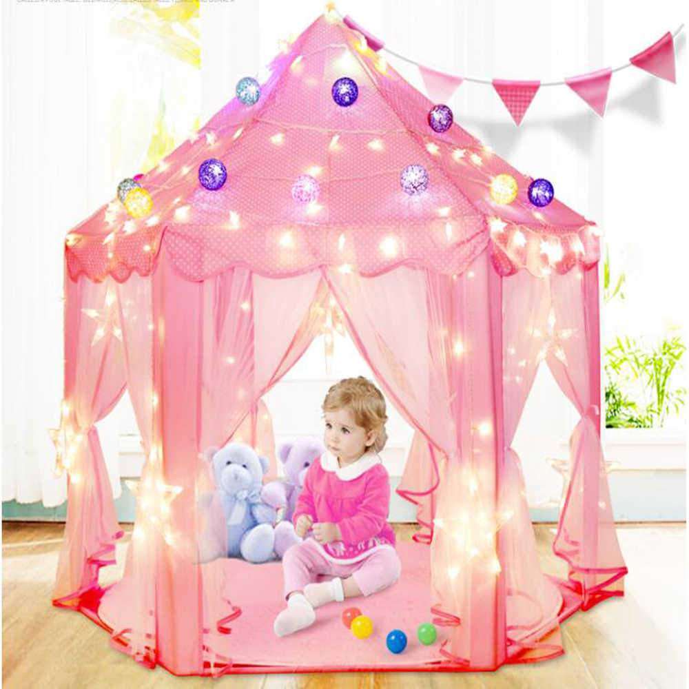Kids Pretend Play Tent - Pink