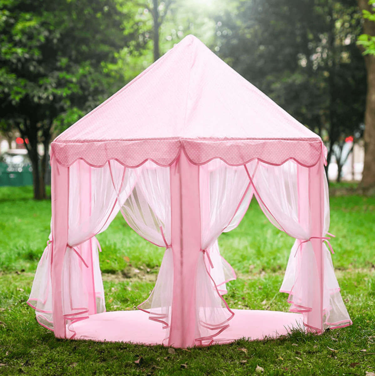 Kids Pretend Play Tent - Pink
