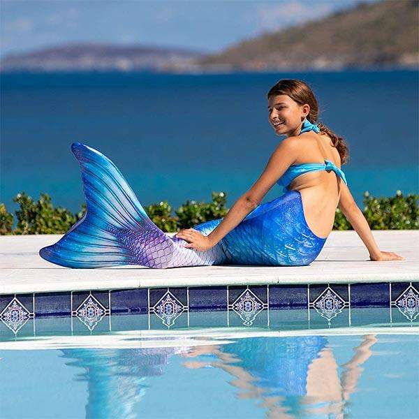 Mermaid Tail Swimwear (Adult/Teen Size) Blue | DH37 - M