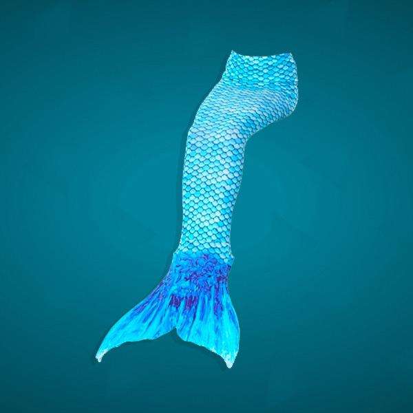 Mermaid Tail Swimsuit (Adult/Teen Size) Blue | JP30 - M