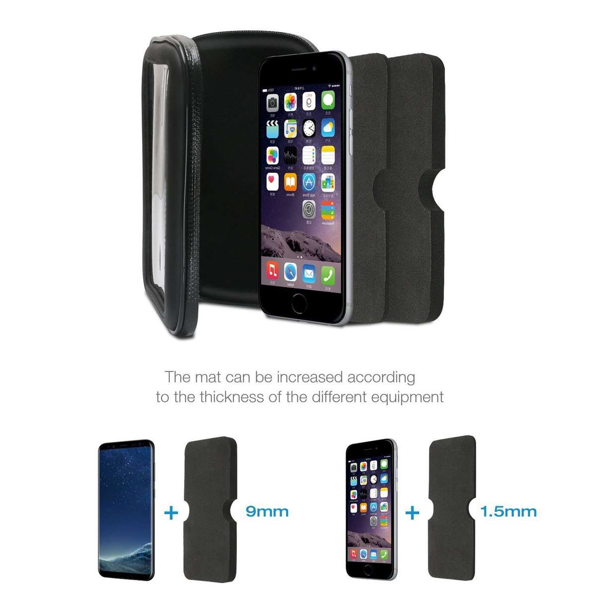 Mobile Device Waterproof Bike Mount - Medium