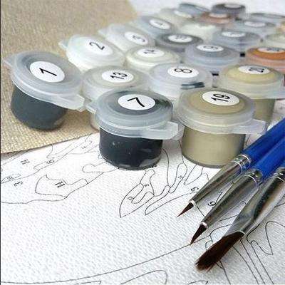 Adult Painting by Numbers - Tiger