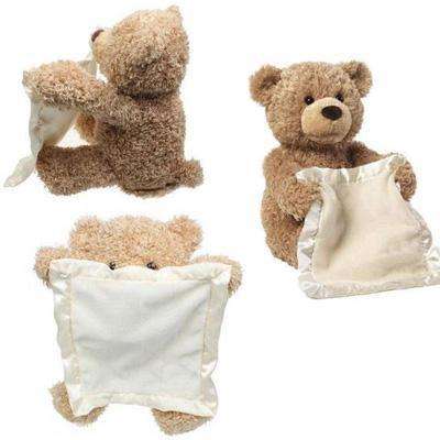 Plush Peek a Boo Talking Teddy Bear