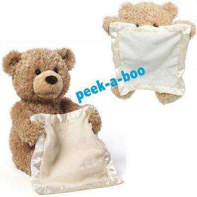 Plush Peek a Boo Talking Teddy Bear