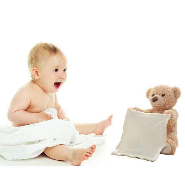 Plush Peek a Boo Talking Teddy Bear