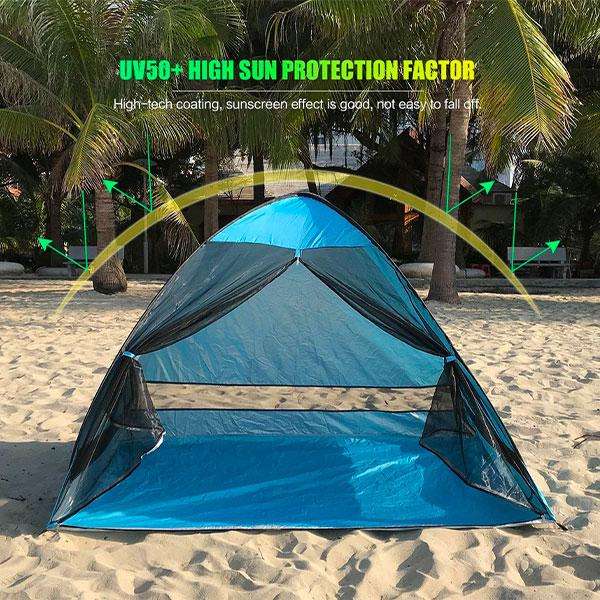 Pop-Up Beach and Camping Tent with Mesh Cover