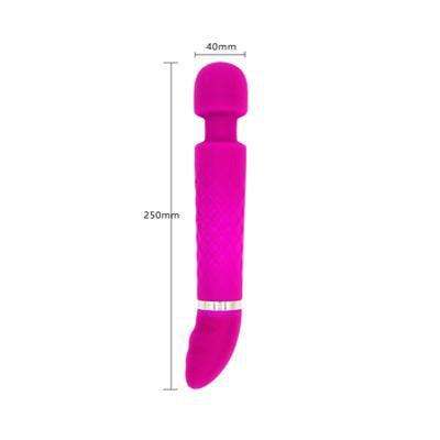 Rechargeable Magic AV Wand Massager G Spot Dildo Stick Vibrator - Pink