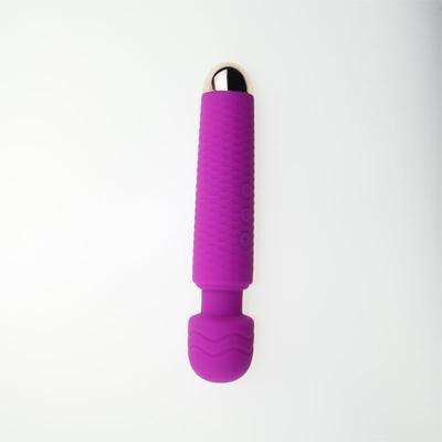 Rechargeable Silicone Wand Vibrator - Pink