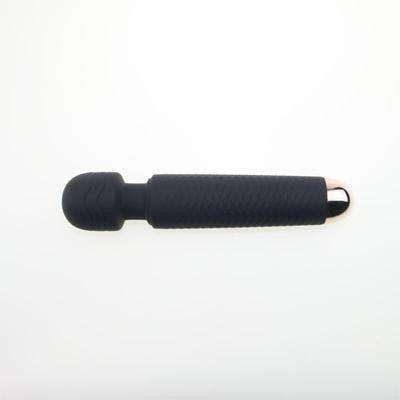 Rechargeable Silicone Wand Vibrator - Pink