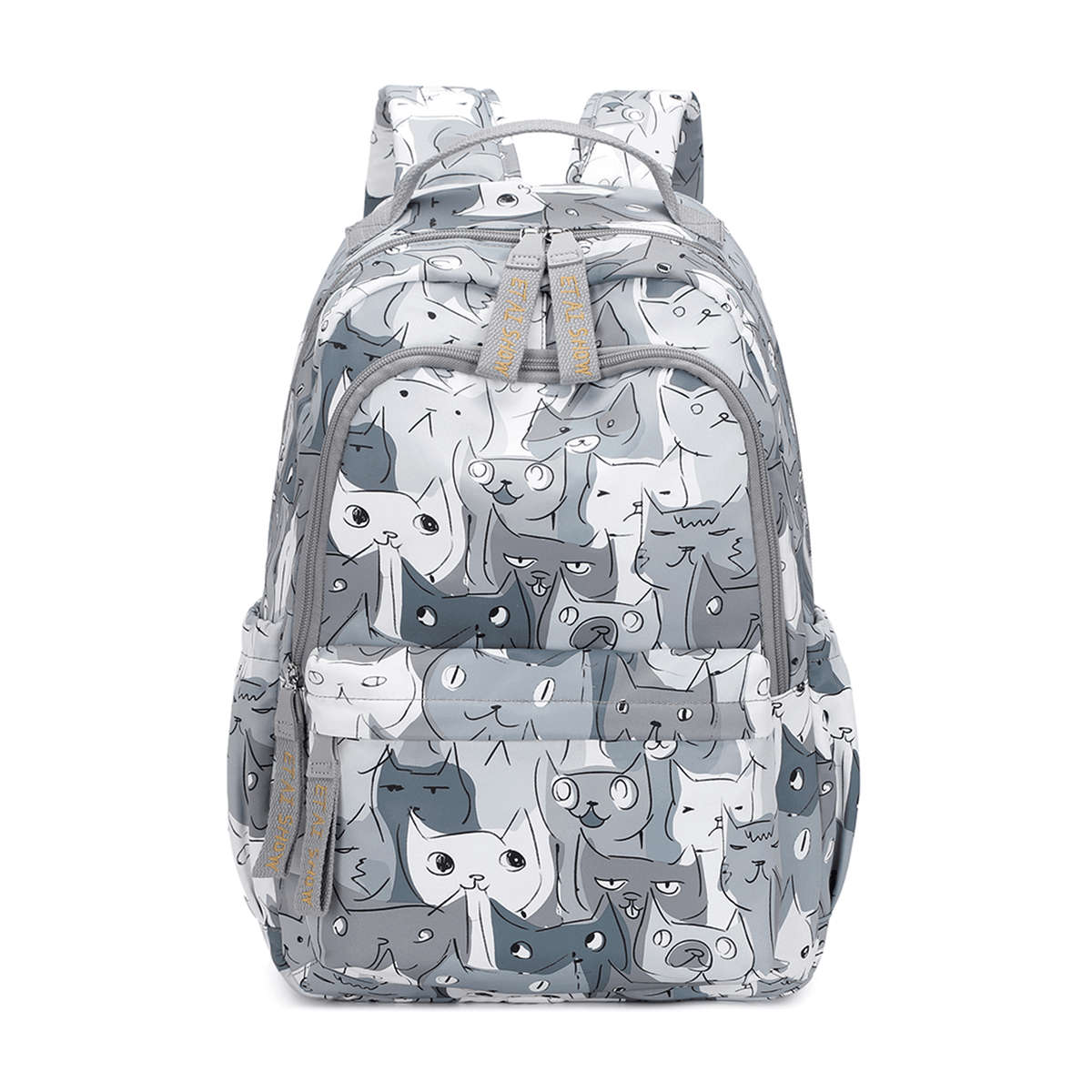 Student Cat-Tastic Cat Print Backpack